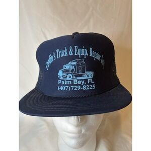 Cardin's Truck & Equip Repair Palm Bay Fl Florida Vintage Hat Mesh Cap Snapback
